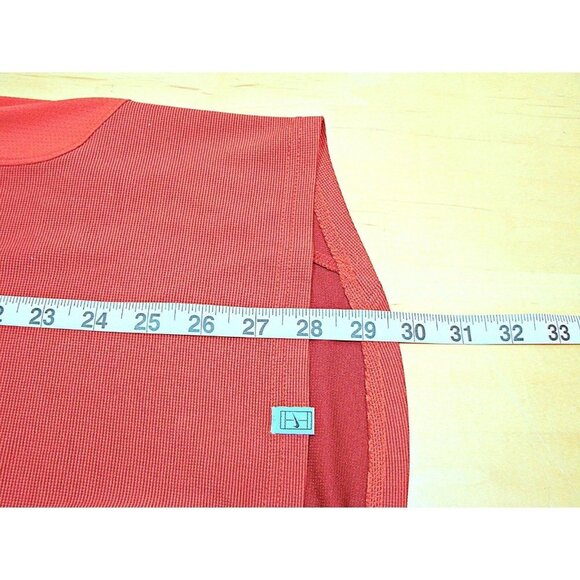 Nike Mens Shirt Dri-Fit UV 1/4 Zip Athletic Short Sleeve Red Size XL - Picture 7 of 12